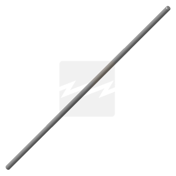 Стержневой молниеприемник (оцинкованная сталь) - 1 м